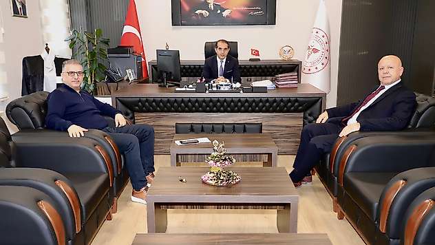 Aslan ve Yelken'den İl Müdürü Şirik'e ziyaret