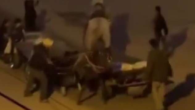 Atlara işkence kamerada