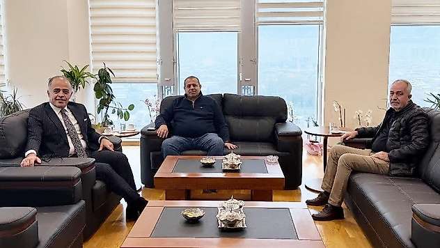 ATSO Meclis Üyesi Bereket'ten Başkan Bilen'e ziyaret
