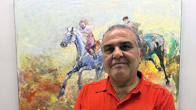 Azerbaycanlı Ressam Vahid Novruzov Sanko Sanat Galerisi'nde sergi açtı