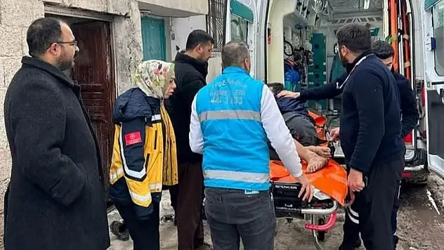 Babanın görüntüleri ekipleri harekete geçirdi