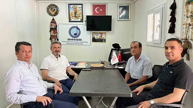Bakan Yardımcısı Ahmet Aydın'dan MESAM'a ziyaret