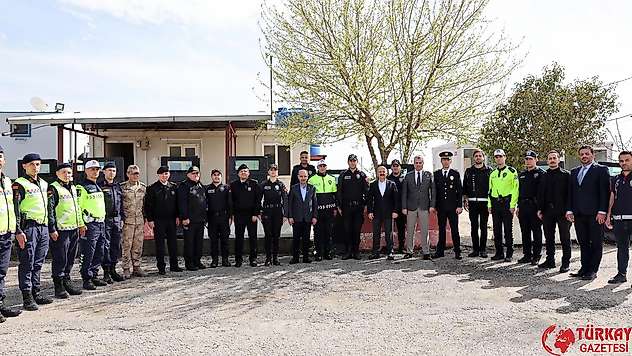 Bakan yardımcısı Aktaş'tan Emniyet ve Jandarma personellerine ziyaret