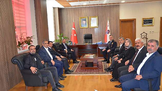 Bakan Yardımcısı Aydın'an İl Emniyet Müdürlüğüne ziyaret
