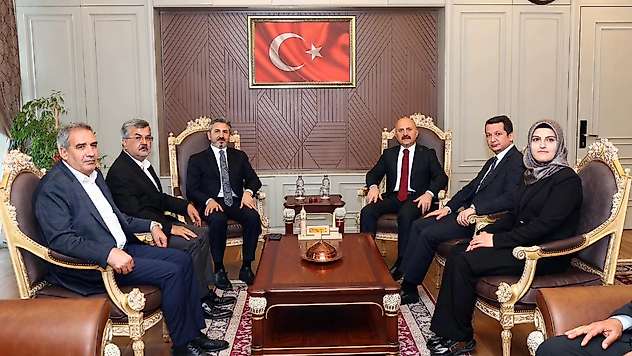 Bakan Yardımcısı Aydın'dan Vali Varol'a ziyaret