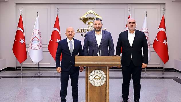 Bakan Yardımcısı İnan'dan Adıyaman Valiliğine ziyaret