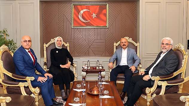 Bakan Yardımcısı Koçoğlu'ndan Adıyaman Valiliğine ziyaret