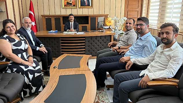 Baro Başkanı Doğan'dan Kaymakam Aslan'a ziyaret