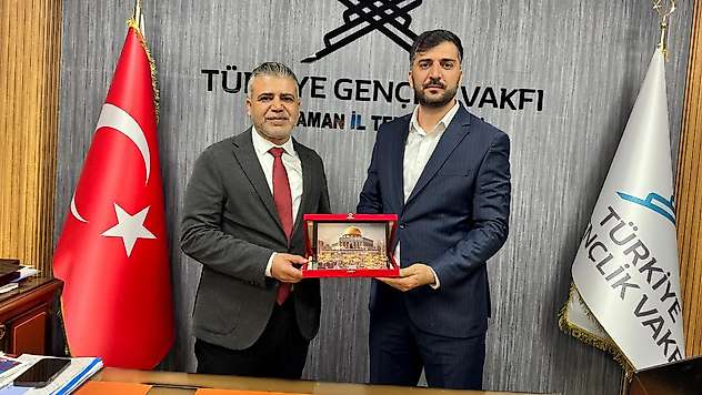 Barutçu'dan TÜGVA İl Başkanı Tepe'ye ziyaret