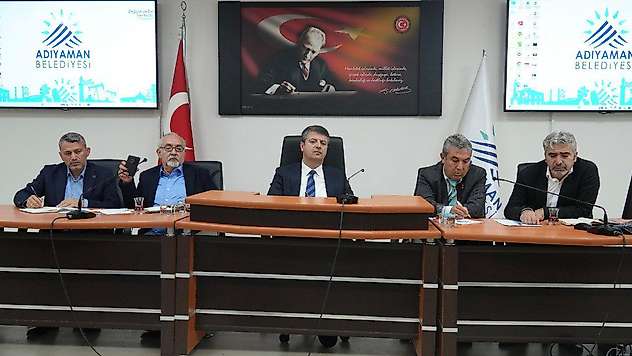 Başkan Abdurrahman Tutdere Muhtarlarla İstişare Toplantısında bir araya geldi