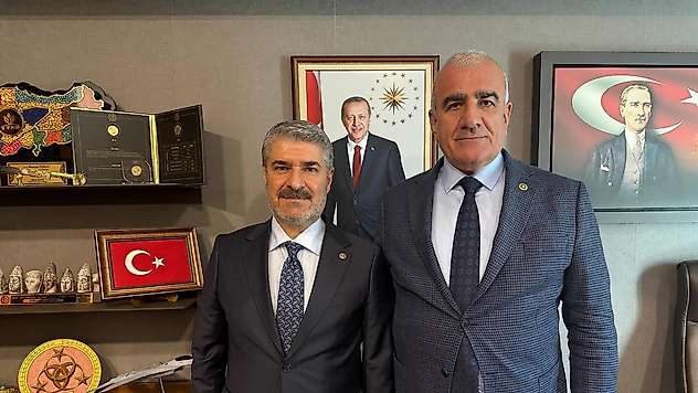 Başkan Alkan'dan Milletvekili Özhan'a ziyaret
