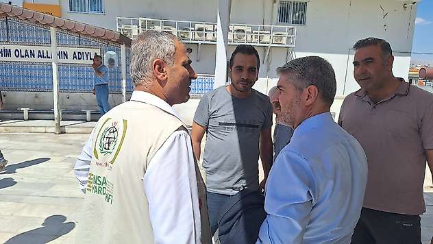 Başkan Alkan, vatandaşlarla bir araya geldi