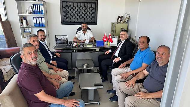 Başkan Barutçu'dan Mehmet Reşat Turanlı'ya taziye ziyareti