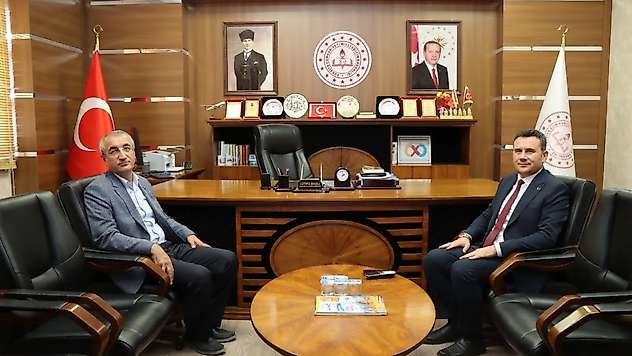 Başkan Çelebi'den Başli'ya ziyaret