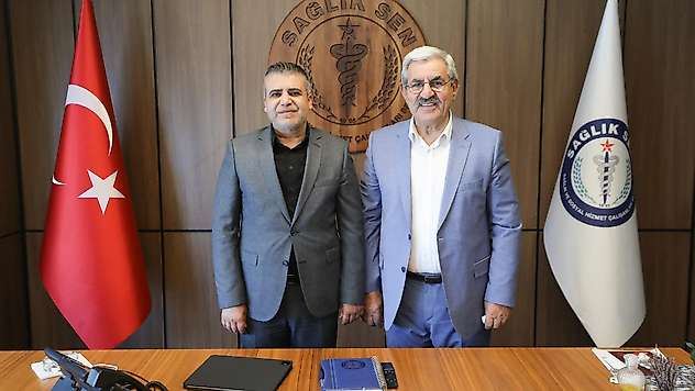 Başkan Çetinkaya'dan Başkan Barutçu'ya ziyaret