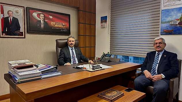 Başkan Çetinkaya'dan Milletvekili Alkayış'a ziyaret