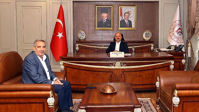 Başkan Erdoğan Vali Varol ile bir araya geldi