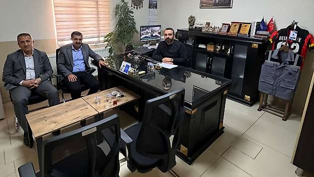 Başkan Ertürk'ten AKEDAŞ yetkililerine ziyaret