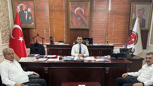 Başkan Ertürk'ten İl Özel İdare Genel Sekreteri Göktaş'a ziyaret