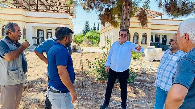 Başkan Fırat ihalesi tamamlanan yollarda incelemelerde bulundu
