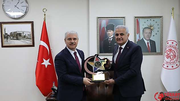 Başkan Güler'den Konya Valisi İbrahim Akın'a ziyaret