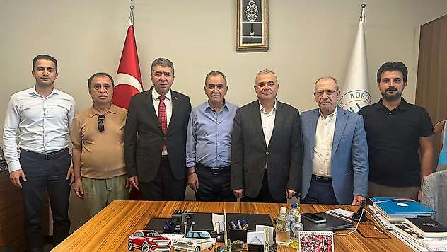 Başkan Gürsoy'dan Ergen'e ziyaret