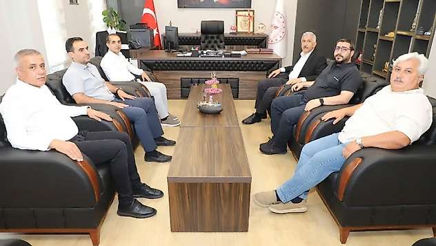 Başkan Hallaç'tan İl Sağlık Müdürü Şirik'e ziyaret