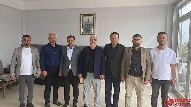 Başkan Kablan'dan Besni Küçük Sanayi Sitesi başkanı Arslan'a ziyaret