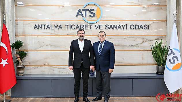 Başkan Kumbul'dan başkan Hacısüleyman'a ziyaret