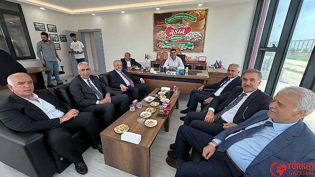 Başkan Olgun'dan Asia Bakliyat'a ziyaret