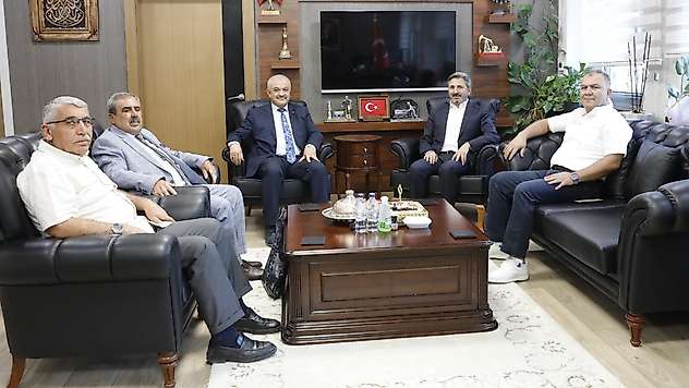 Başkan Olgun'dan Bakan Yardımcısı Aydın'a ziyaret