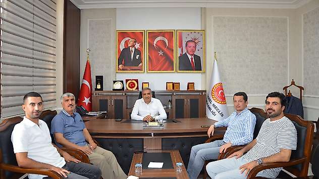 Başkan Olgun'dan İl Genel Meclis Başkanı Erdoğan'a ziyaret