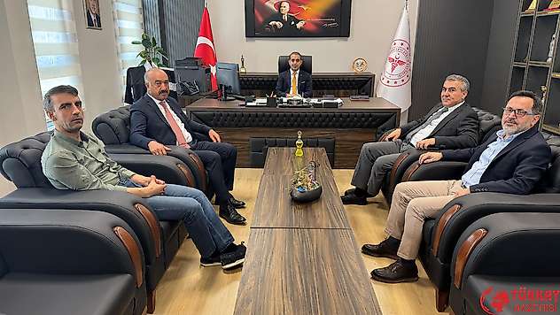Başkan Orhan'dan İl Sağlık Müdürü Şirik'e ziyaret