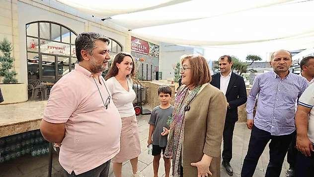 Başkan Şahin, yeni bahçe çalışmalarını inceledi