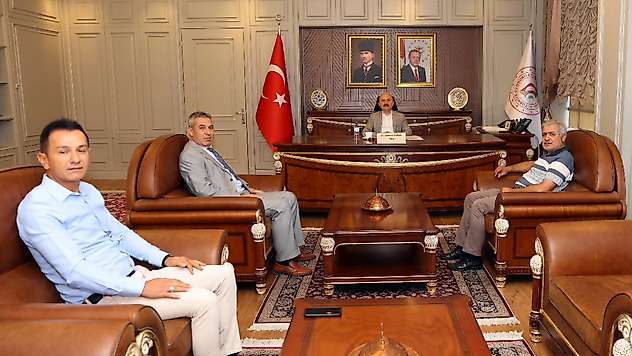 Başkan Taş'tan Vali Varol'a ziyaret