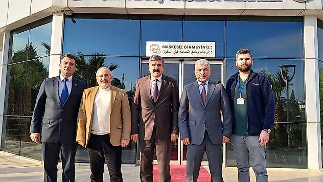 Başkan Tokur'dan Ağız ve Diş Sağlığı merkezine ziyaret