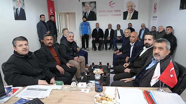 Başkan Tutdere'den Yeniden Refah Partisine ziyaret