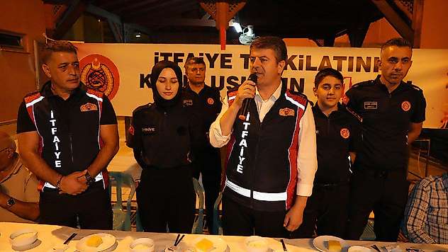 Başkan Tutdere, İtfaiye Haftası'nda Kahraman İtfaiyecilerle buluştu