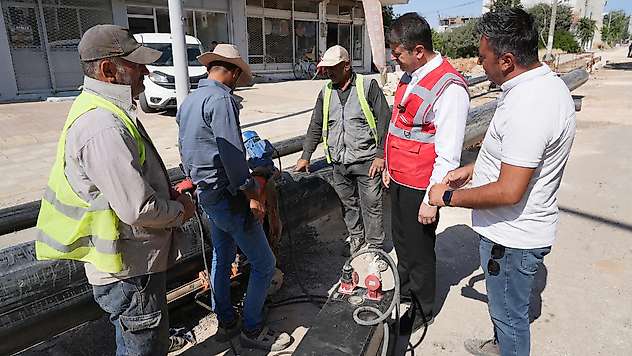 Başkan Tutdere, Yeşilyurt Mahallesi'ndeki Altyapı Çalışmalarını İnceledi