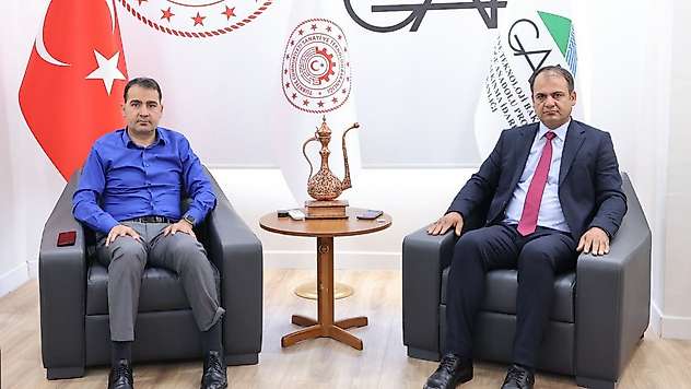 Başkan Yiğit'ten GAP Kalkınma İdaresi Başkanı Maral'a ziyaret