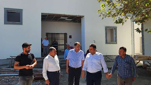 Başkan Yıldırım Örenli Camisinde incelemelerde bulundu