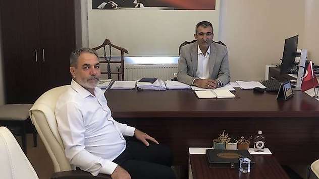 Başkan Yıldız'dan Oruç'a ziyaret