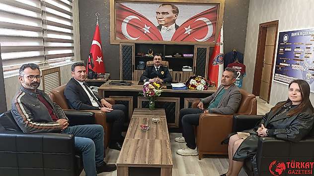 Başlı'dan Kahta İlçe emniyet müdürü Arıcılar'a ziyaret