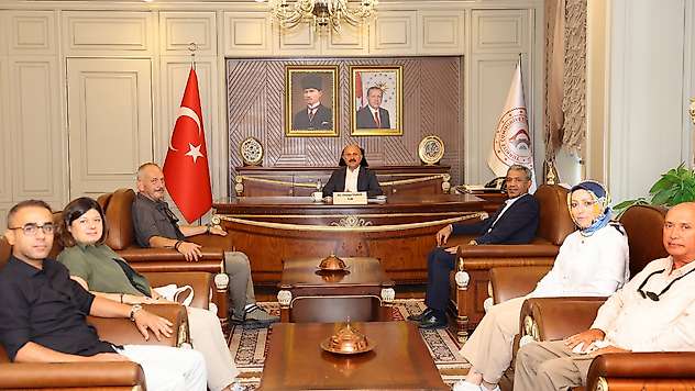 Baylan'dan Vali Varol'a ziyaret