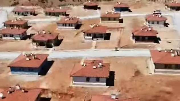 Belören Beldesi'nde kalıcı konutlar tamamlandı