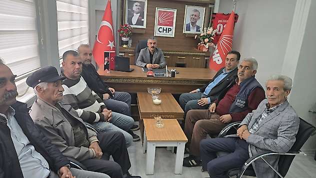 Besni Küçük Sanayi Sitesi heyetinden başkan Doğan'a ziyaret