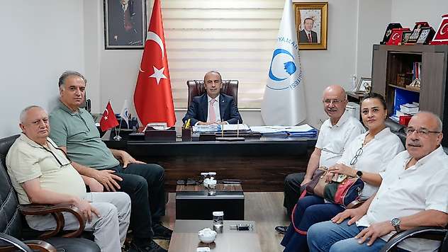 BEV Heyetinden Rektör Keleş'e ziyaret