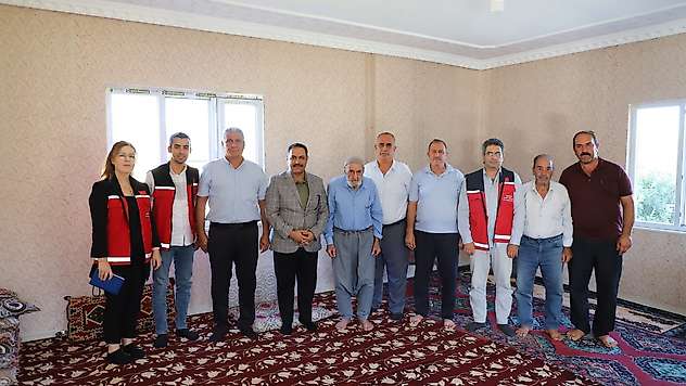 Bilici'den Kore Gazisi Mustafa Süt'e ziyaret