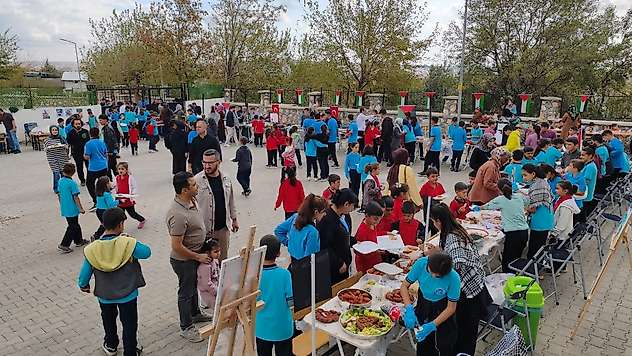 Bölükyayla'da 'Gazzeli Mazlumlara Nefes Ol' etkinliği düzenlendi