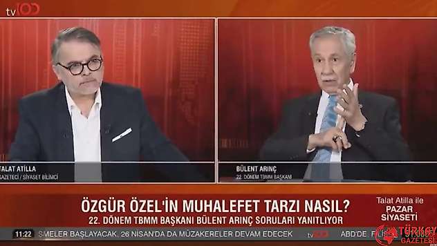 Bülent Arınç'tan Ekrem İmamoğlu'nun tutuklanmasına ve diploma iptaline eleştiri